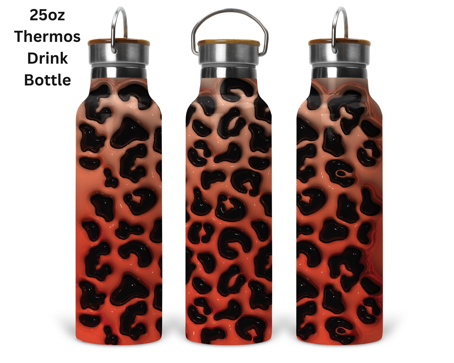 Animal Print - Orange Tumbler