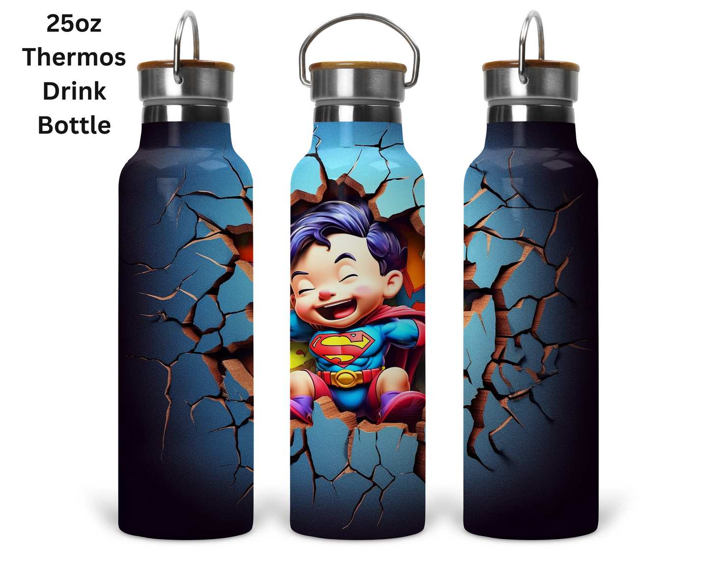 Baby Superman Wall Break Tumbler