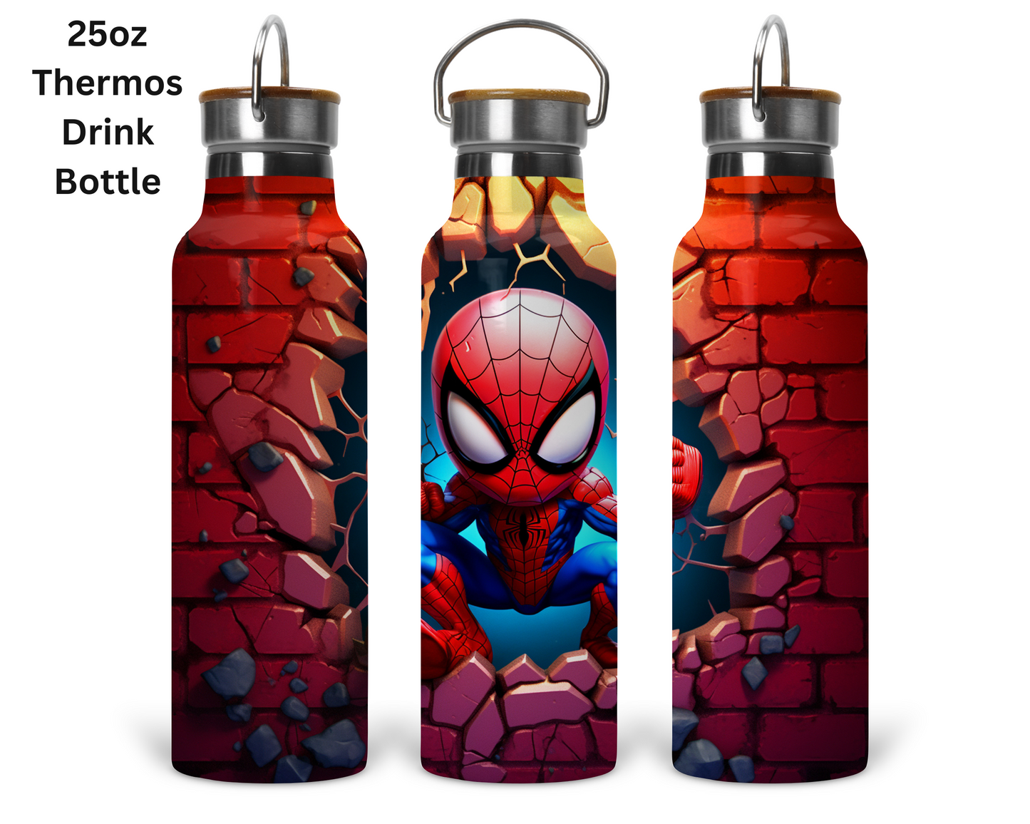 Baby Spiderman Wall Break Tumbler