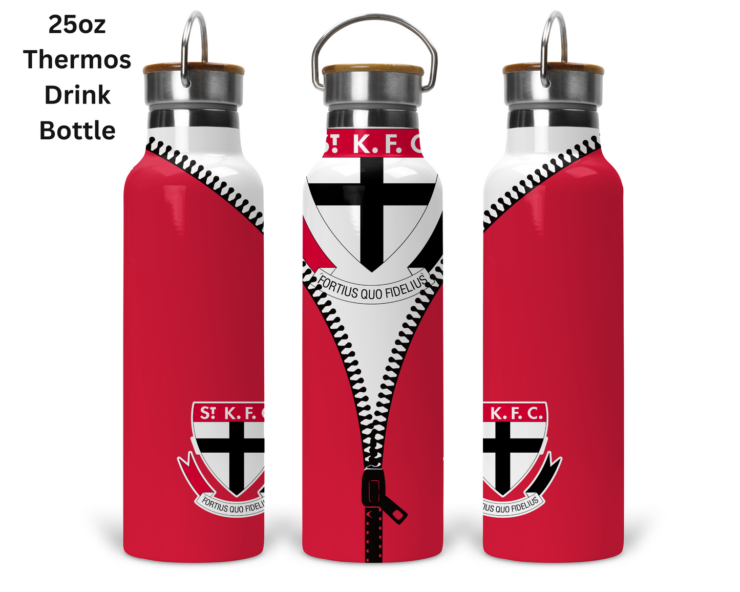 St Kilda AFL Zip Tumbler