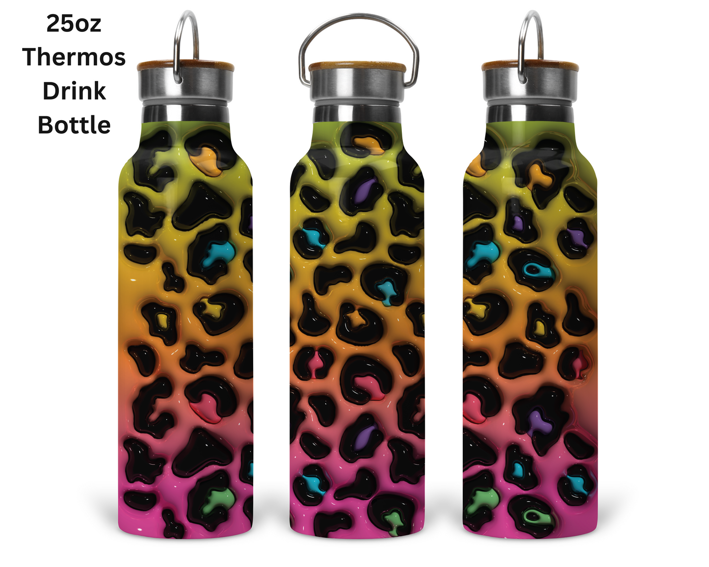 Animal Print - Multi Colored Tumbler