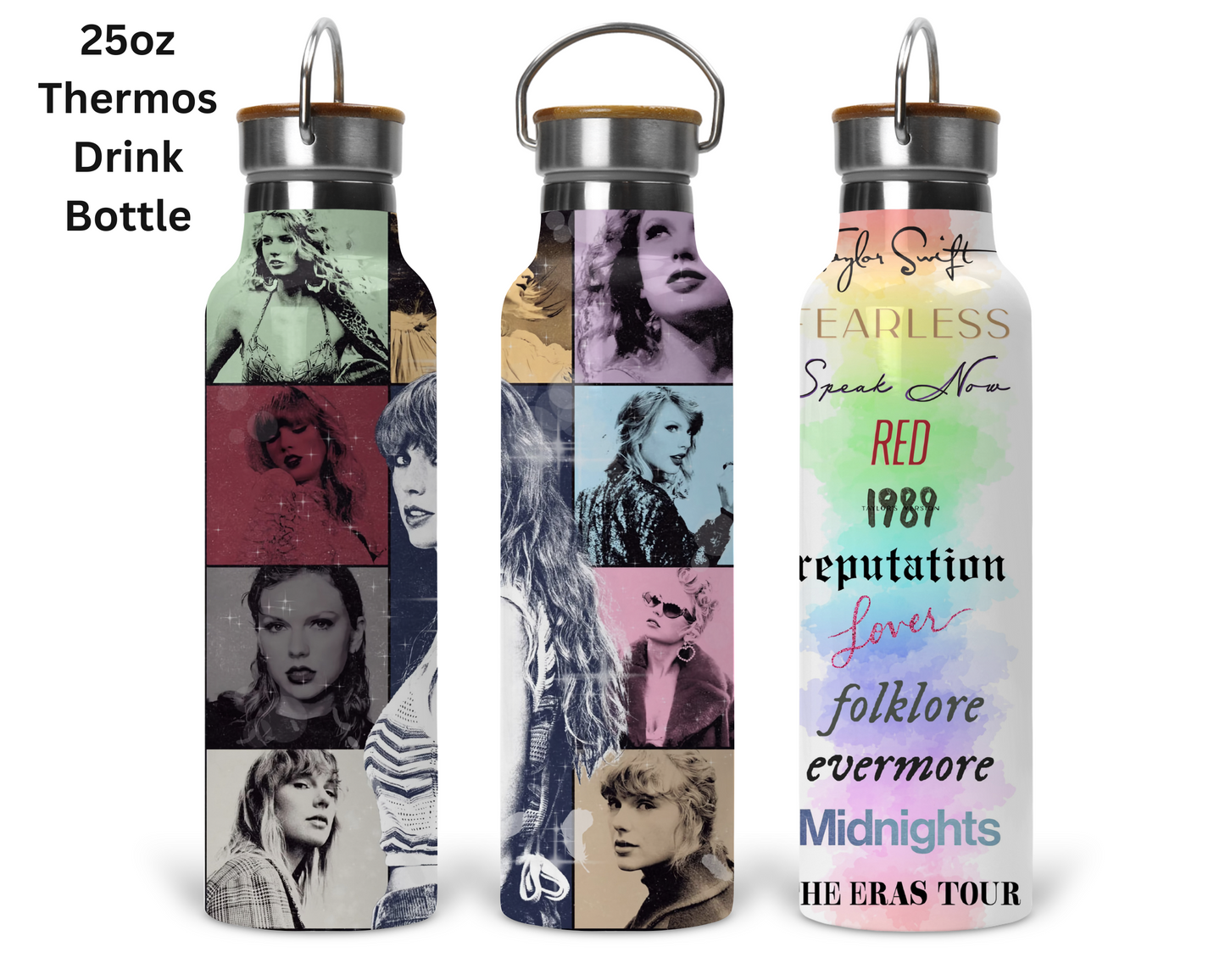 Taylor Swifts Eras Tour & Albums Tumbler