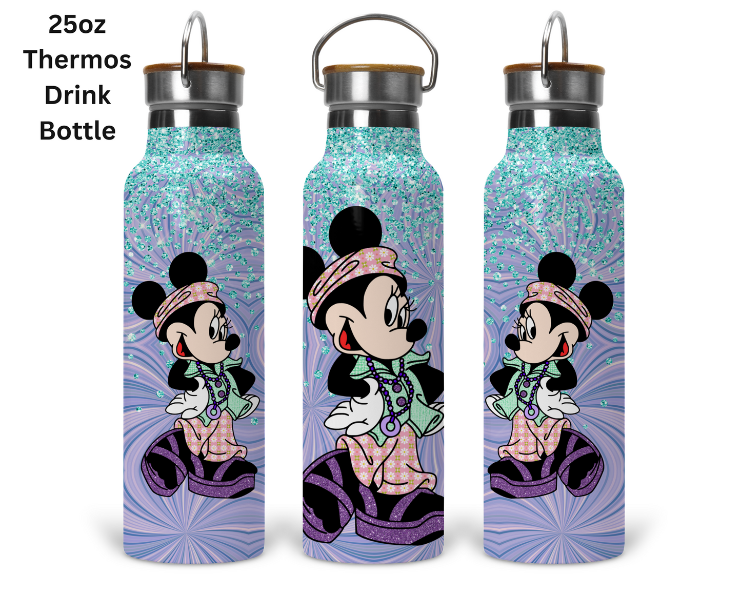 Minnie Stylish Purple Tumbler