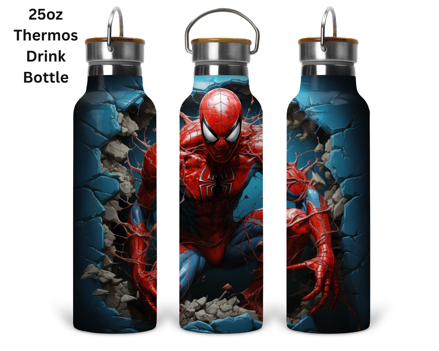 Spiderman (Crouch) Wall Break Tumbler