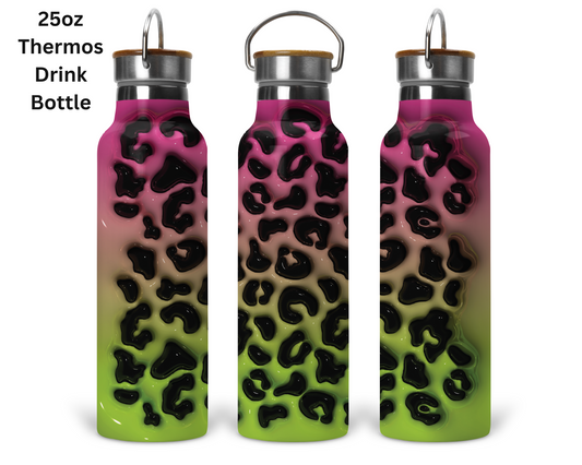 Animal Print - Fuchsia Tumbler