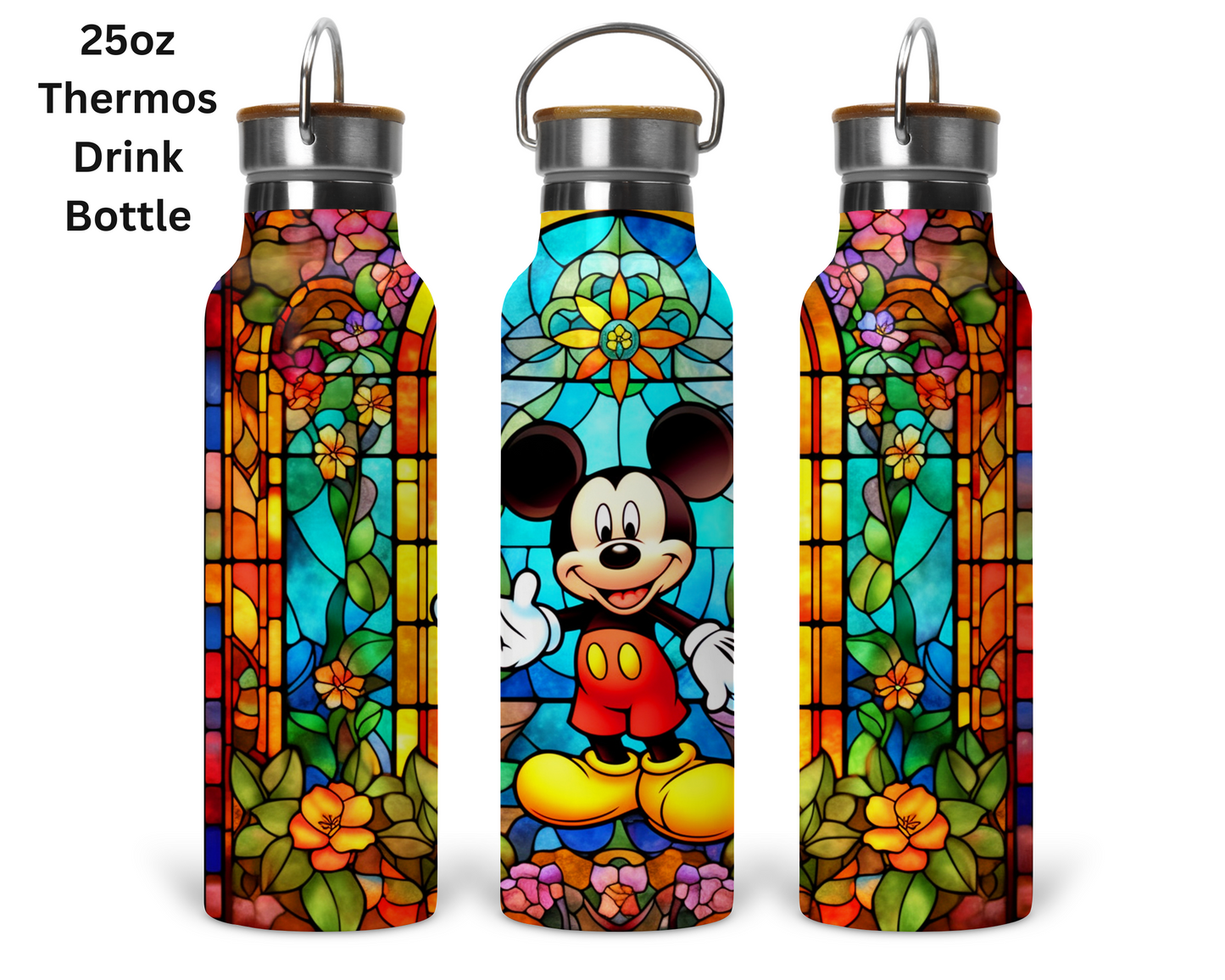 Mickey Stained Glass Tumbler