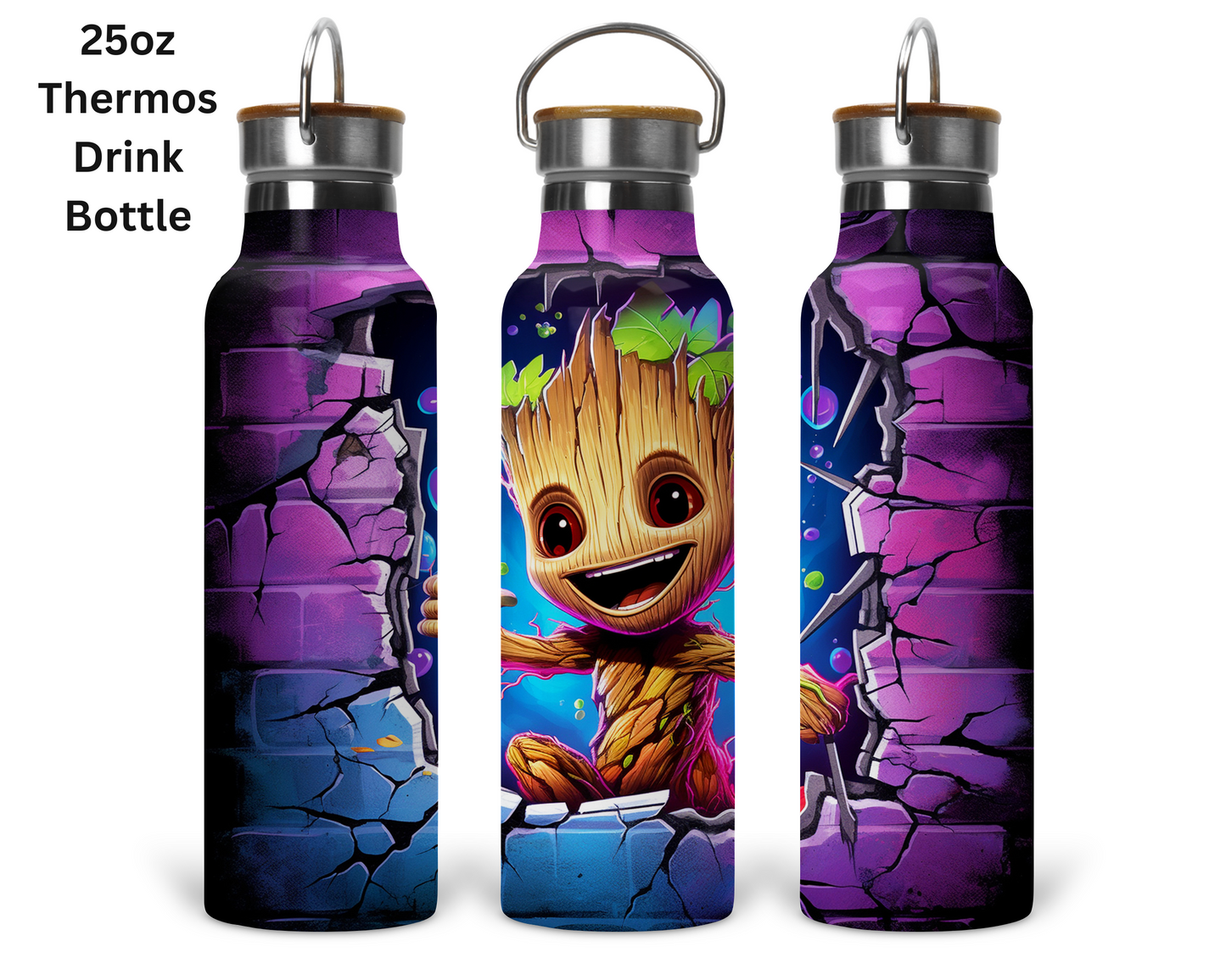 Baby Groot Wall Break Tumbler