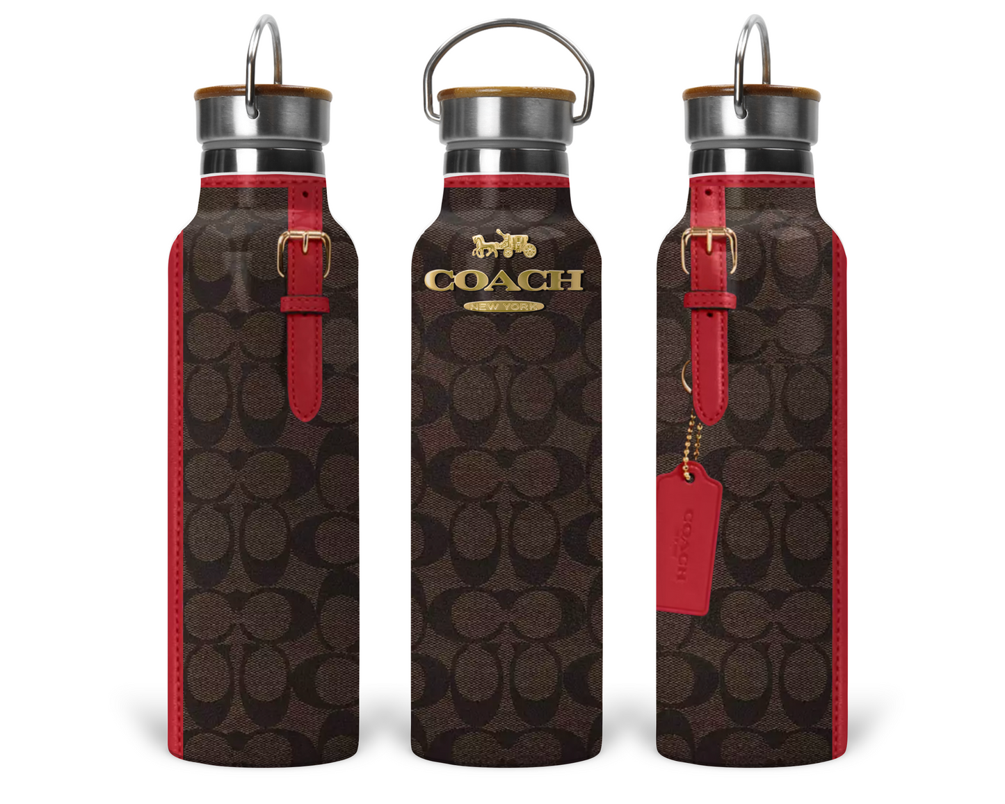 Coach Handbag Inspired Tumbler (096)