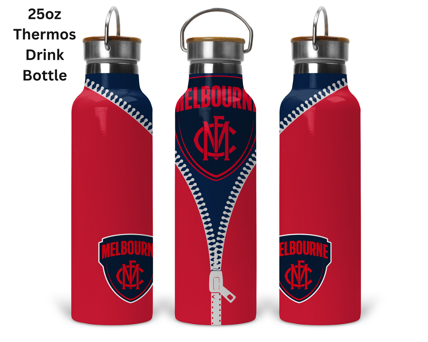 Melbourne AFL Zip Tumbler