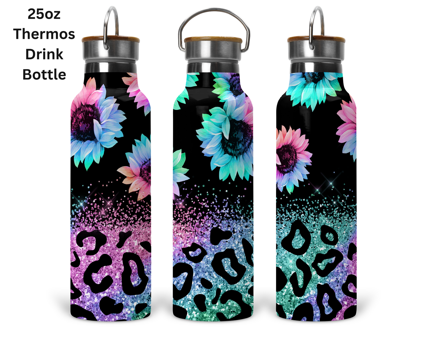 Rainbow Sunflowers Tumbler