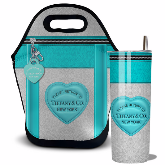 Tiffany Inspired Lunch Tote Bag (002)