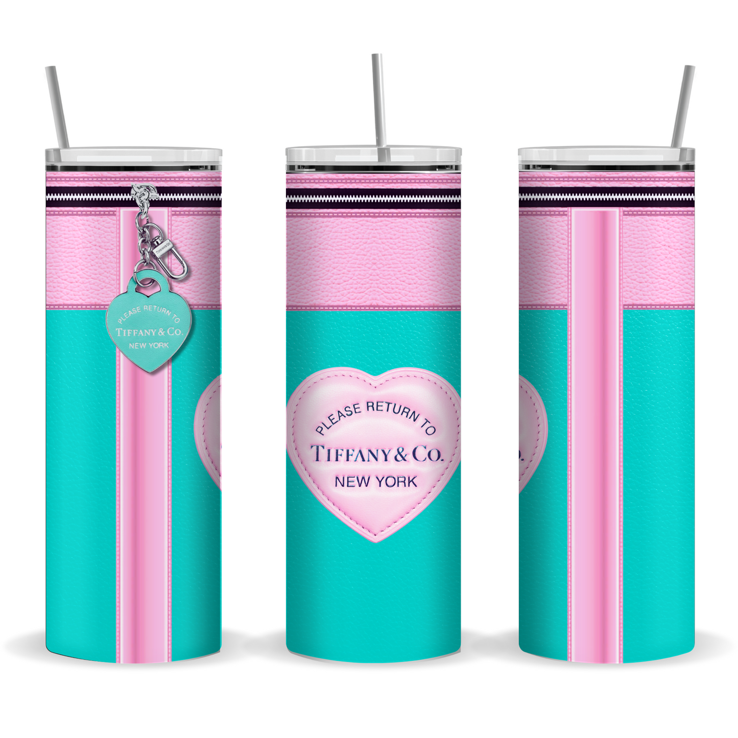 Tiffany Handbag Inspired Tumbler (004)