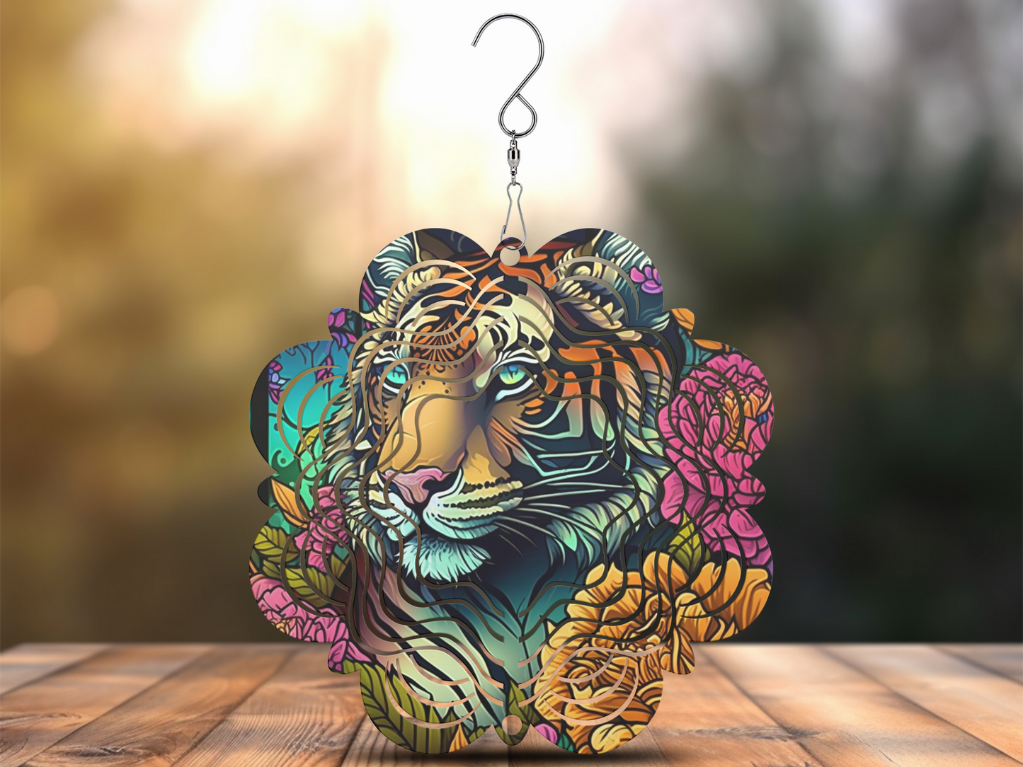 Tiger Wind Spinner