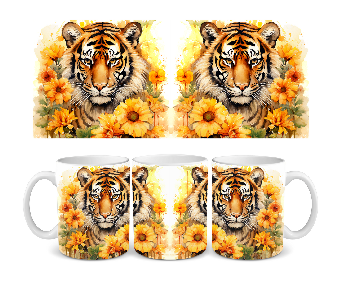 Tiger Eastern Ceramic Mug