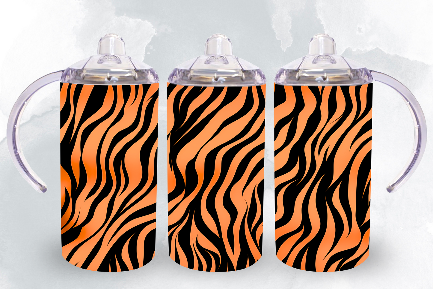 Tiger Stripes Sippy Cup / Kids Bottle