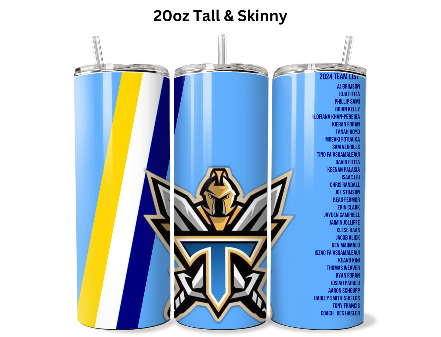 Gold Coast Titans 2024 Fan Tumbler