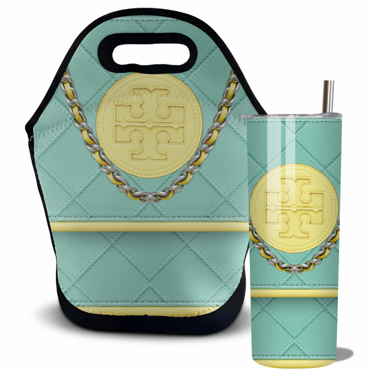 Tory Burch Inspired Lunch Tote Bag (002)