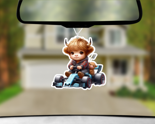 True Highlander Racer Car Air Freshener