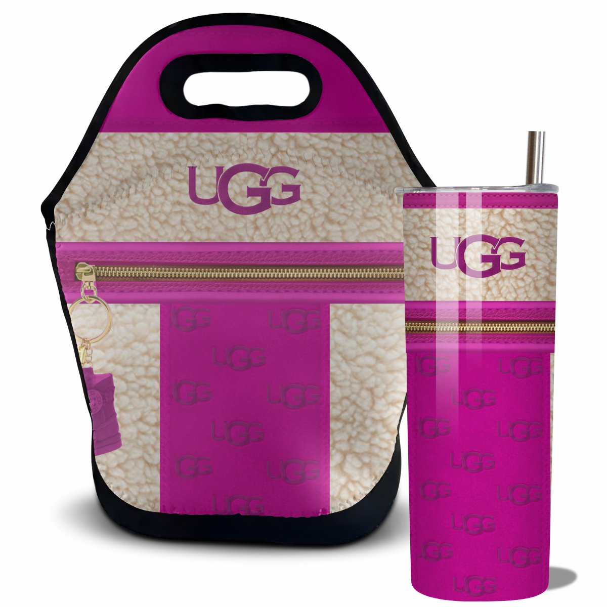 Ugg Inspired Lunch Tote Bag (001)