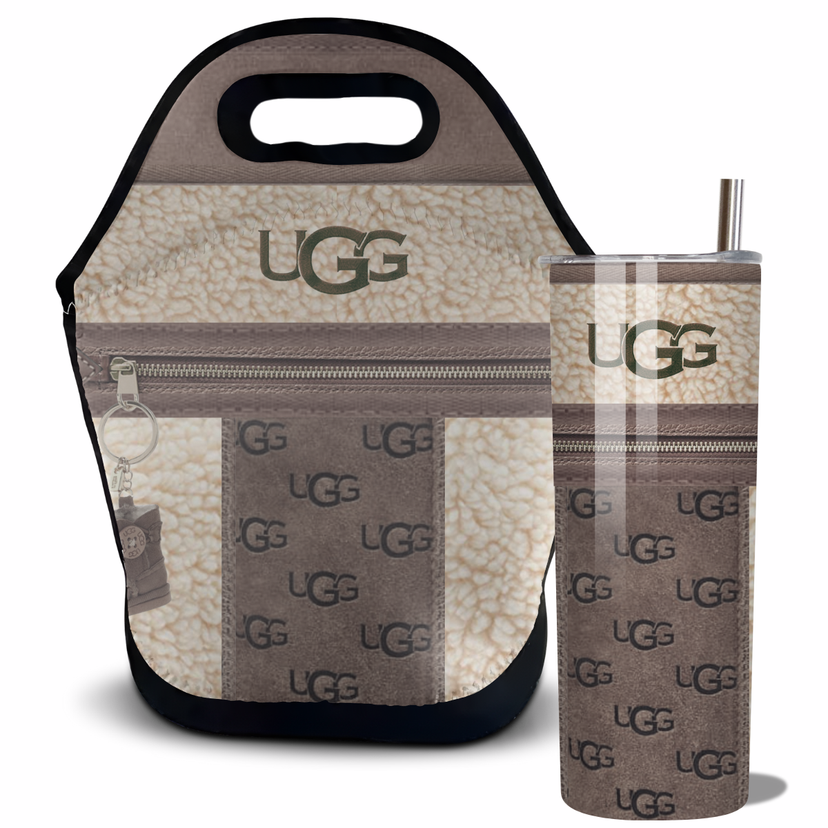 Ugg Inspired Lunch Tote Bag (002)