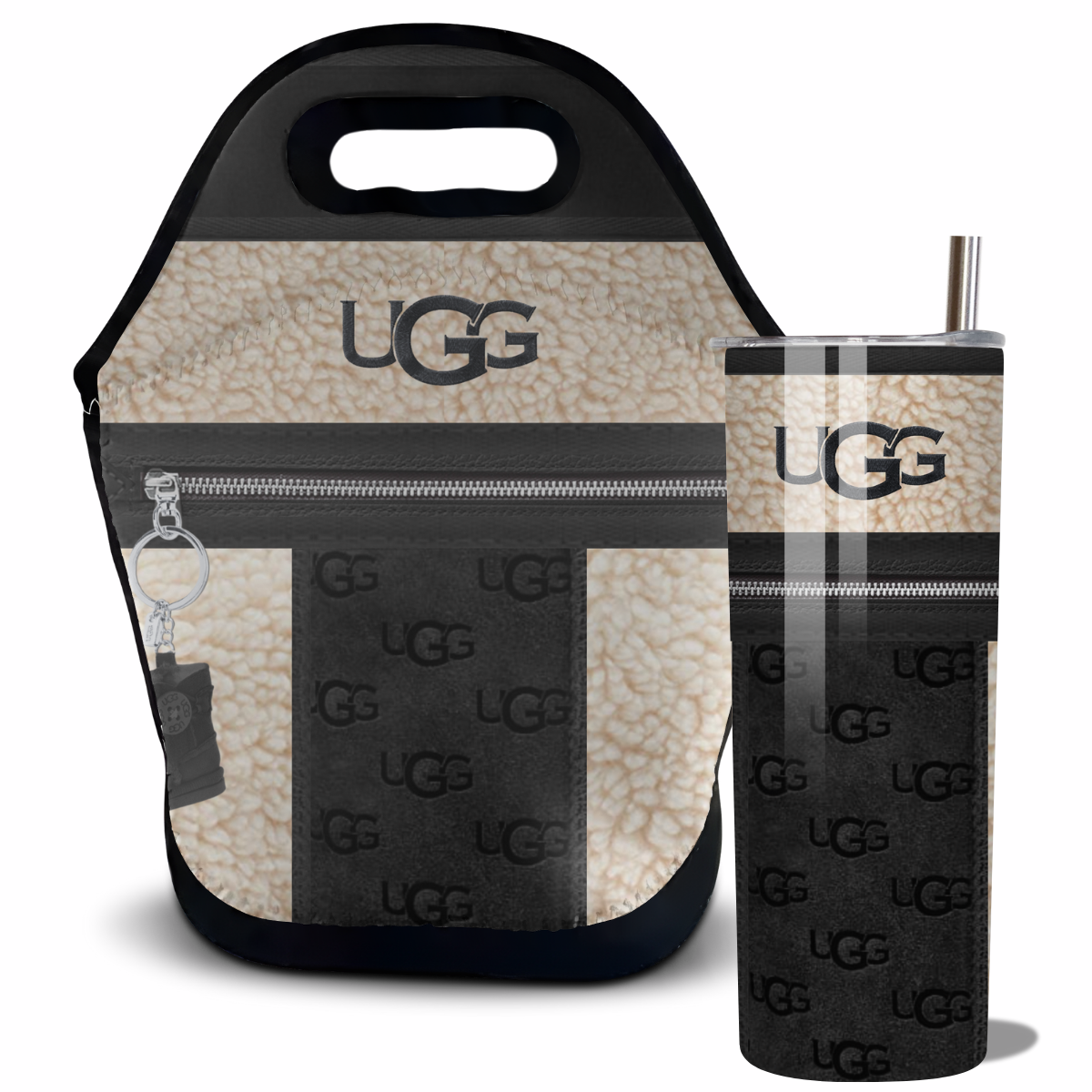 Ugg Inspired Lunch Tote Bag (003)