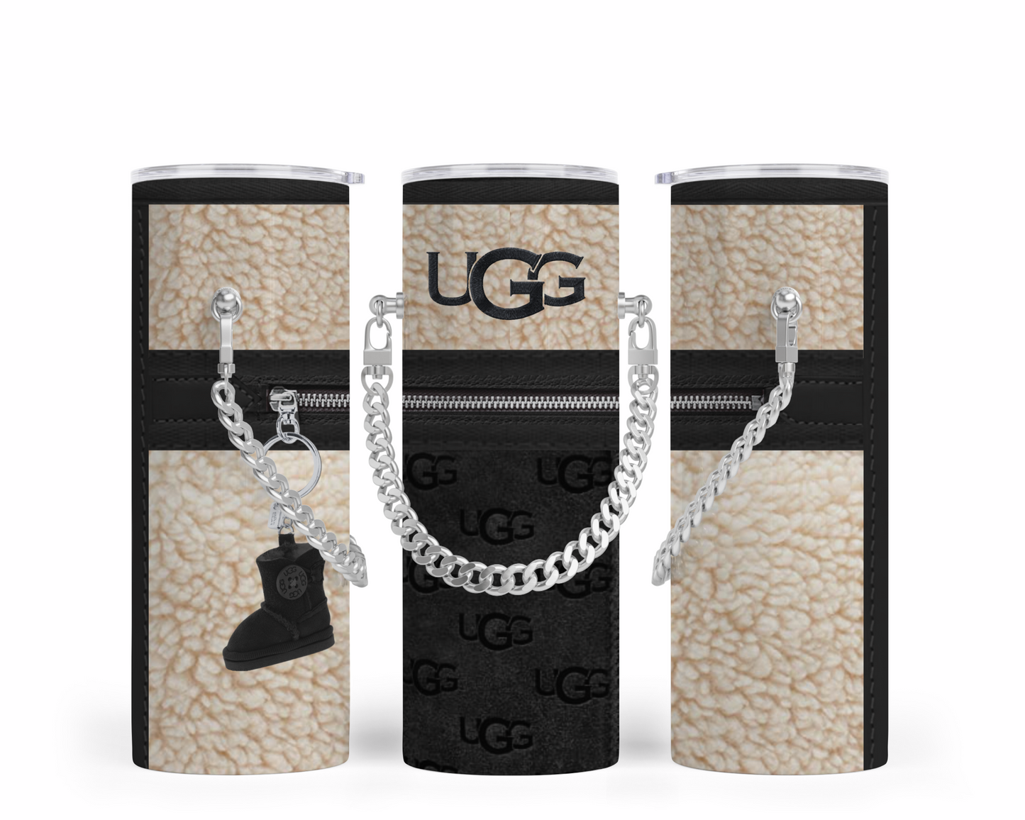 Ugg Handbag Inspired Chain Tumbler (003)