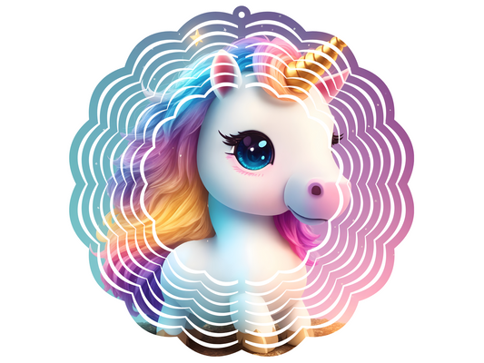 Unicorn Wind Spinner