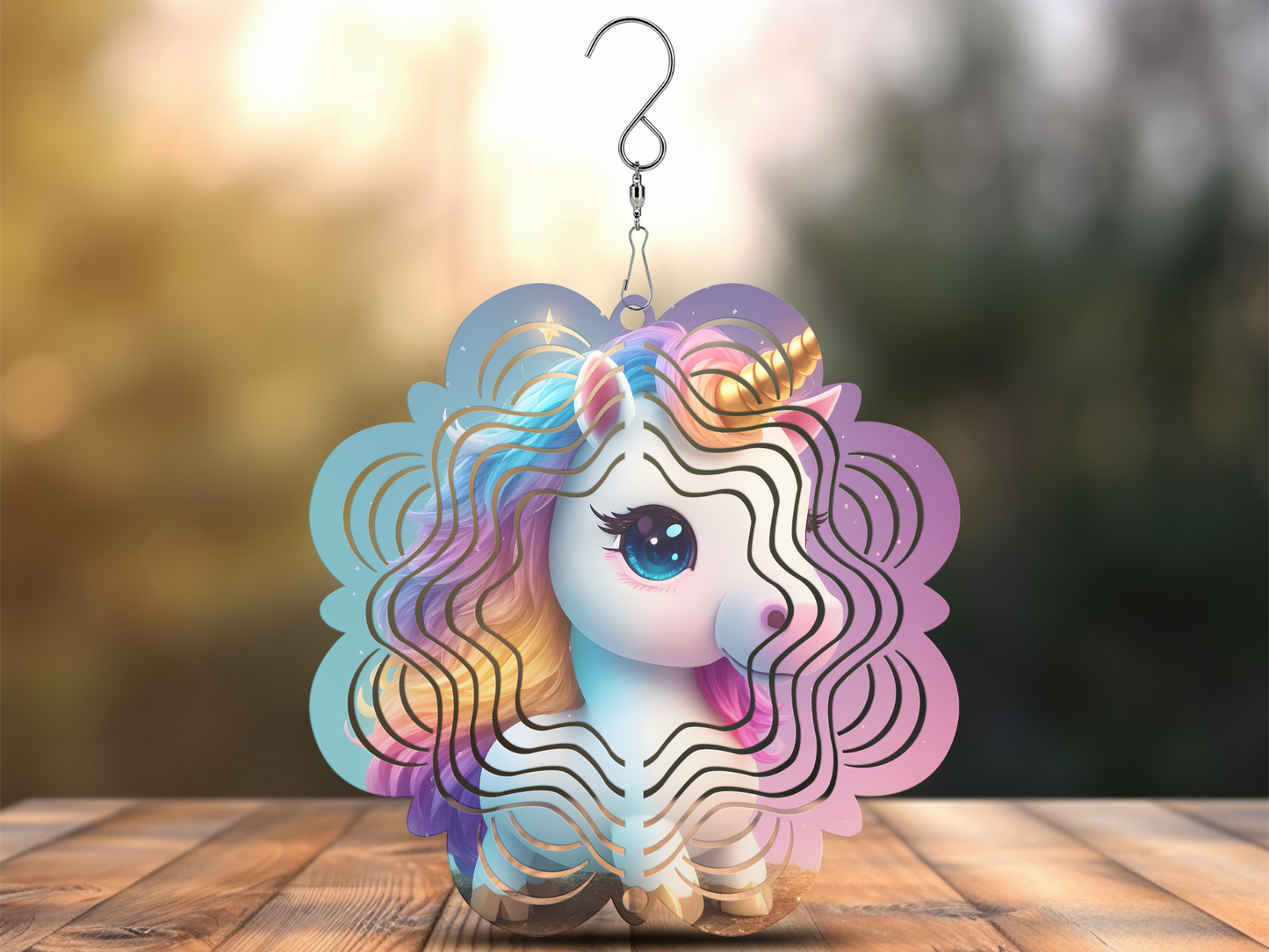 Unicorn Wind Spinner