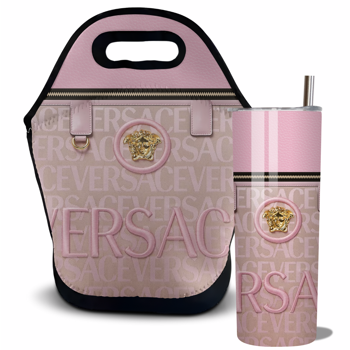 Versace Inspired Lunch Tote Bag (002)