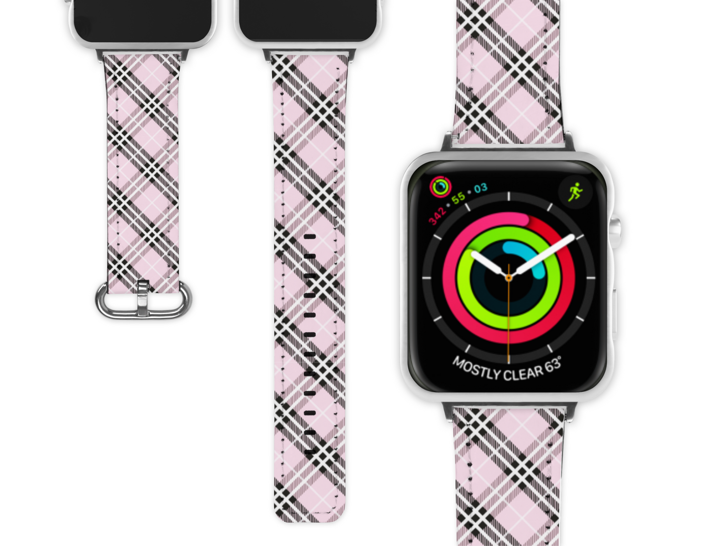 Burberry Inspired Apple Watch Band (010)