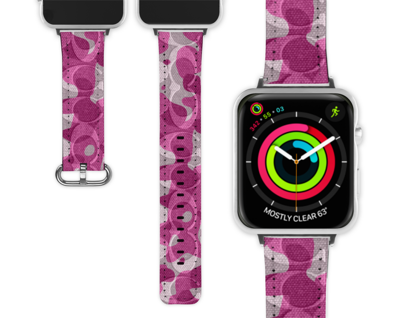 Coach Inspired Apple Watch Band (002)