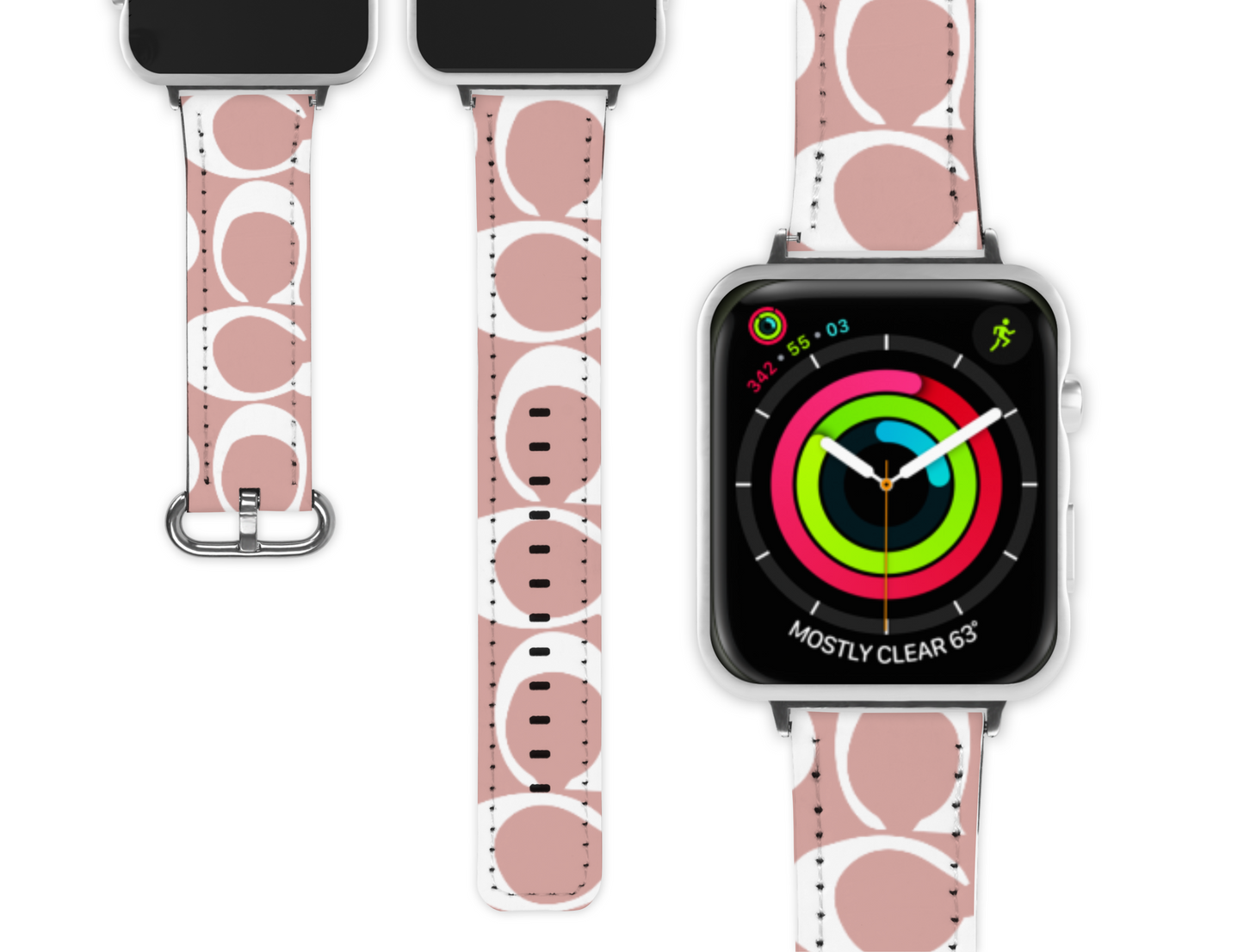 Coach Inspired Apple Watch Band (024)