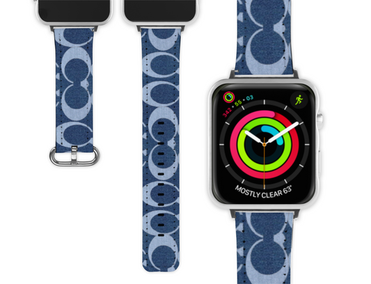 Coach Inspired Apple Watch Band (047)