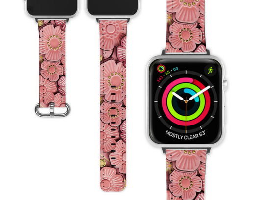 Coach Inspired Apple Watch Band (049)