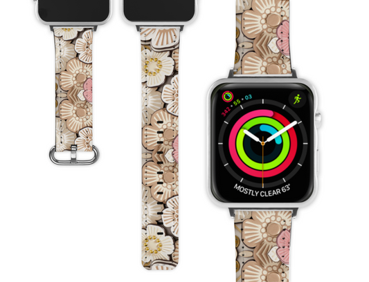 Coach Inspired Apple Watch Band (059)