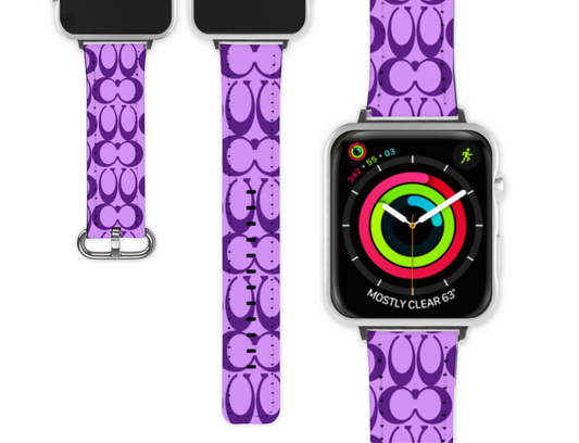 Coach Inspired Apple Watch Band (084)