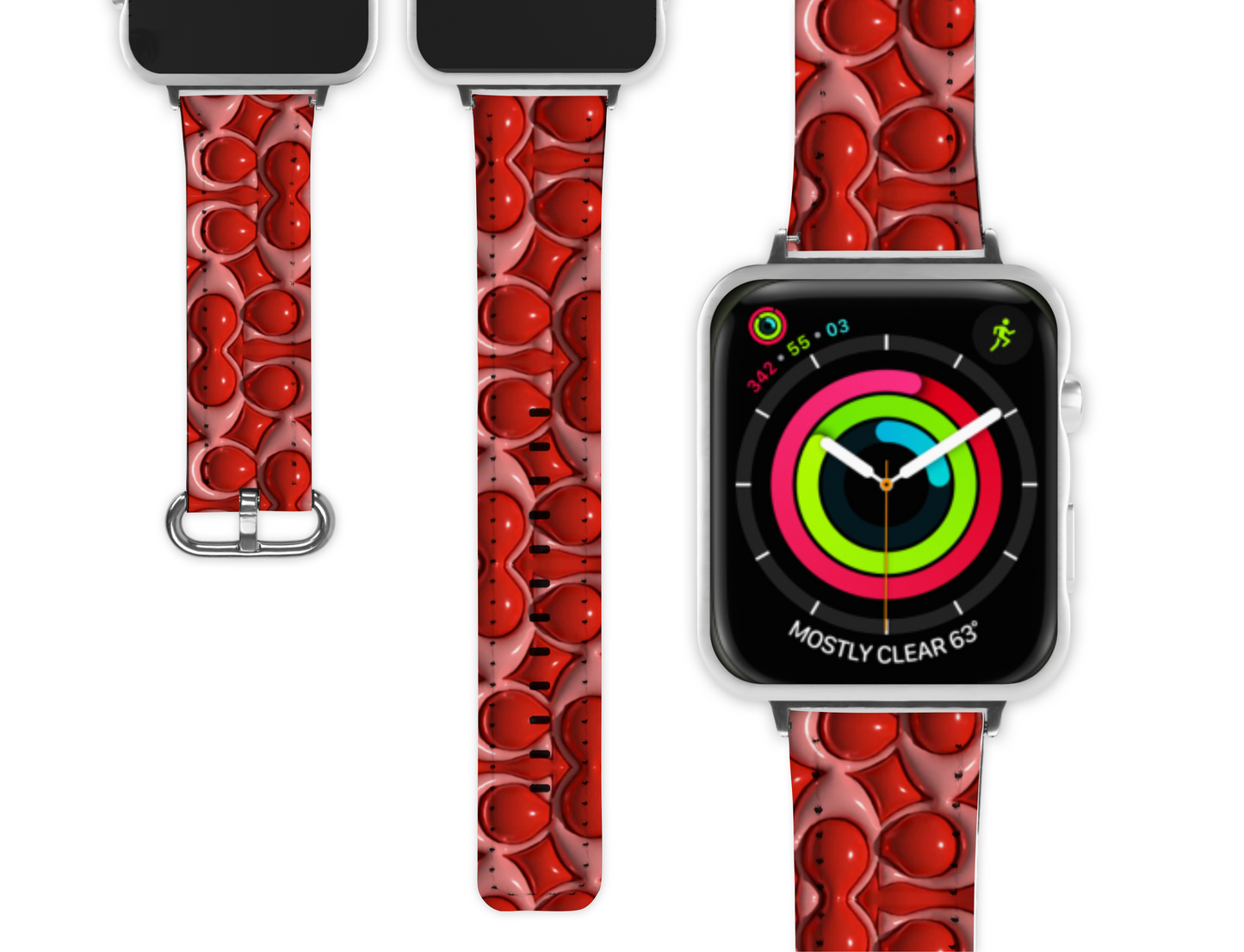 Coach Inspired Apple Watch Band (102)