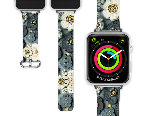 Coach Inspired Apple Watch Band (109)