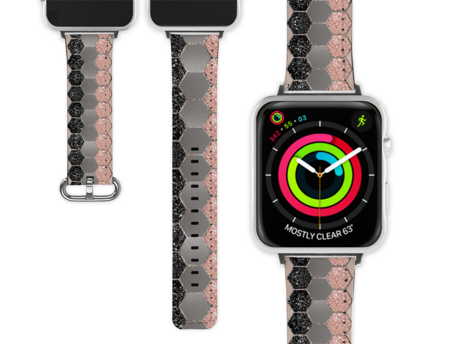 Coach Inspired Apple Watch Band (114)