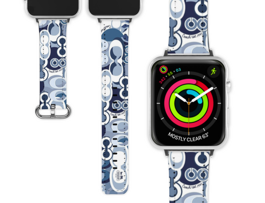 Coach Inspired Apple Watch Band (122)