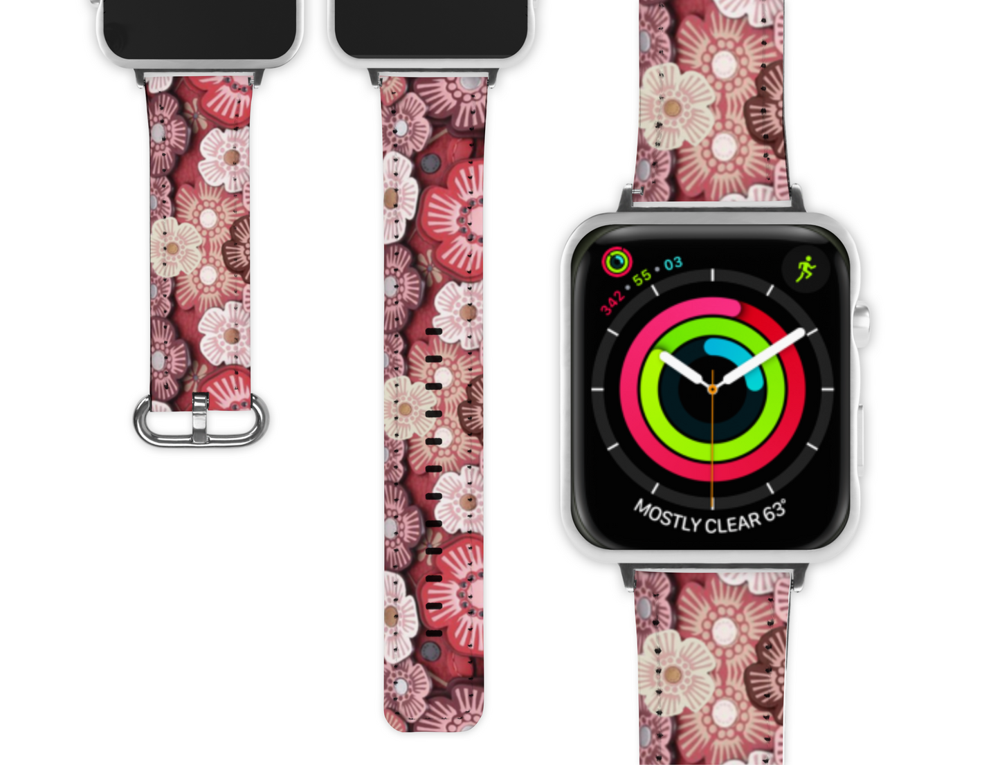 Coach Inspired Apple Watch Band (125)