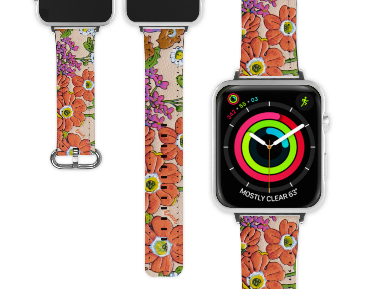 Coach Inspired Apple Watch Band (126)