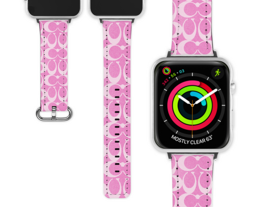 Coach Inspired Apple Watch Band (129)