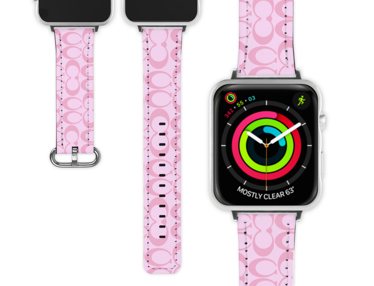 Coach Inspired Apple Watch Band (131)