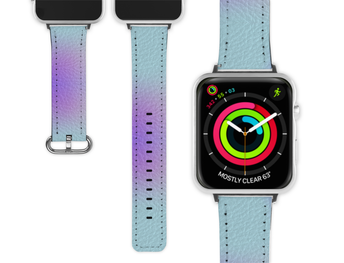 Coach Inspired Apple Watch Band (132)