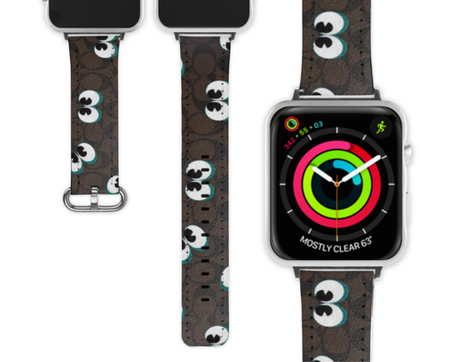 Coach Inspired Apple Watch Band (147)