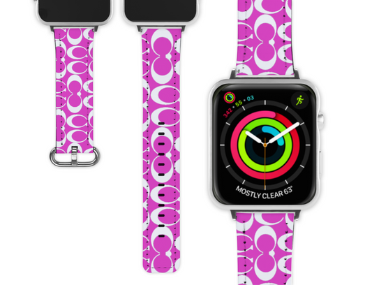 Coach Inspired Apple Watch Band (149)