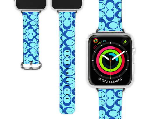 Coach Inspired Apple Watch Band (183)