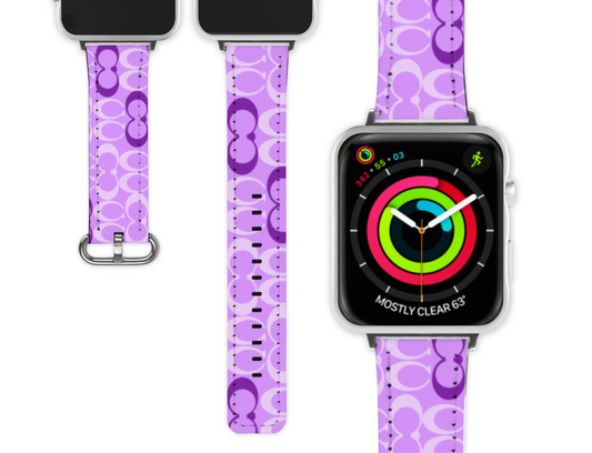 Coach Inspired Apple Watch Band (185)