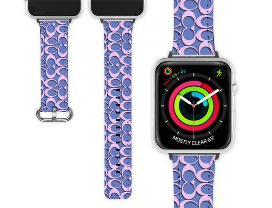 Coach Inspired Apple Watch Band (201)